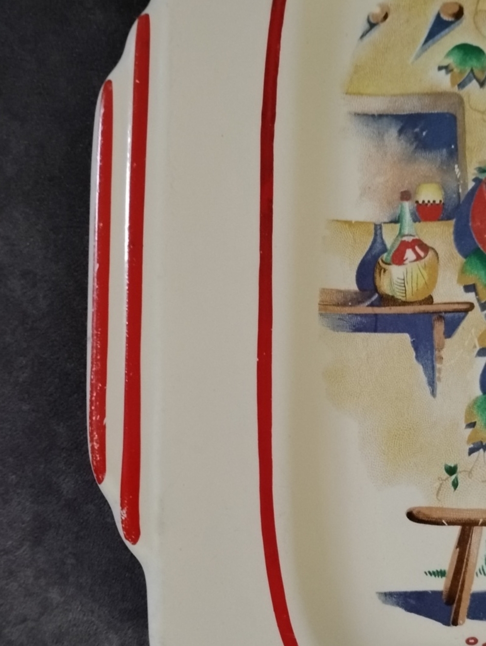 Vintage Homer Laughlin Hacienda Tray - Picture 3 of 8